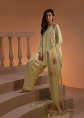 MUSE LUXE | VERBENA YELLOW EMBELLISHED SET