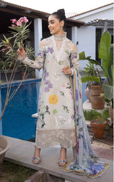 ASIFA NABEEL UNSTITCHED LAWN’24 | SARMAYI