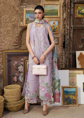 SAIRA SHAKIRA BLOOM UNSTITCHED LAWN’26 | IRIS 1B