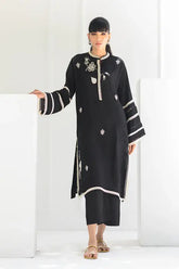 NADIA FAROOQUI CASUAL PRET’24 | GLORIOUS BLACK