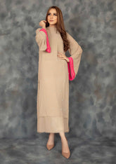 PURPLE HAZE | NUDE BEADED TOP