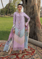 SAIRA SHAKIRA BLOOM UNSTITCHED LAWN’26 | AVA 1B