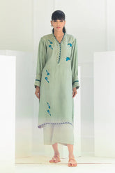 NADIA FAROOQUI CASUAL PRET’24 | MISTY SKY