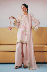 MARIA B ‘DESI SUMMER PIE’26 | PF26-20-Light Pink