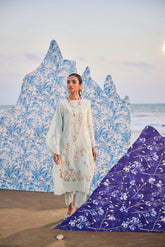 DHANAK PRINTED PRET’24 | MINT GREEN SET