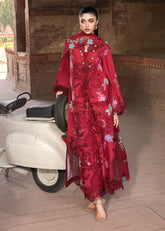 SAIRA SHAKIRA BLOOM UNSTITCHED LAWN’26 | ZELIE 1A