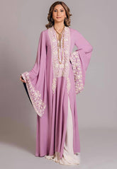 AYESHA FAROOK CASUAL PRET’24 | SPLIT KALLI KAFTAN