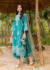 SIRAA SADAF FAWAD KHAN LAWN UNSTITCHED’24 | FAIZAH (A)
