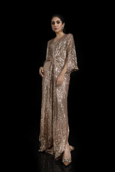 AYESHA SOMAYA KAFTAN | ROSE GOLD
