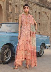 SAIRA SHAKIRA BLOOM UNSTITCHED LAWN’26 | AMBRE 1B