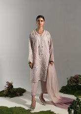 AMMARA KHAN LILY’24 | LILAC DUSK EMBROIDERED SET