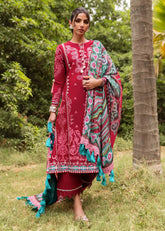 SIRAA SADAF FAWAD KHAN LAWN UNSTITCHED’24 | HELEN (B)