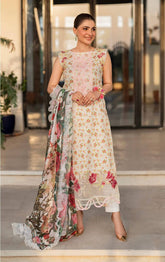 ASIFA NABEEL UNSTITCHED LAWN’24 | GULNAR