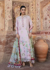 SAIRA SHAKIRA BLOOM UNSTITCHED LAWN’26 | MAELLE 1B