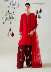 WANIYA BY MEHRAZAM ‘SOLENE LUXURY PRET’26 | ROUX