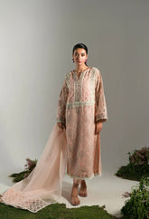AMMARA KHAN LILY’24 | PASTEL PEACH SET