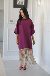 HAJRA LALLJEE DRIFT DRESS | MULBERRY