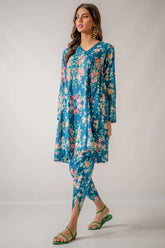 WEAR EGO UNSTITCHED LAWN’24 | BY THE SEA 2PC