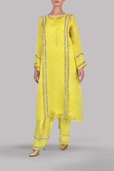 MUSE LUXE | AURORA YELLOW EMBELLISHED SET