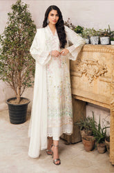 ANSAB JAHANGIR LUXE SILK PRET | WHISPER WHITE