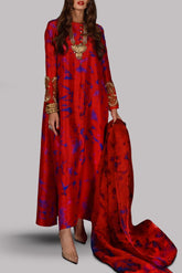 MUSE LUXE | LOLLIPOP RED TIE DIE MAXI SET