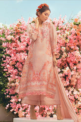 ANSAB JAHANGIR LUXE SILK PRET | FLORAL MIST