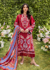 SIRAA SADAF FAWAD KHAN LAWN UNSTITCHED’24 | SUZANI (B)