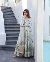 FAIZA SAQLAIN - LILIANA LUXURY LAWN’24 | AVELINA