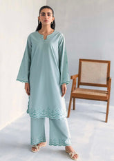 IMAGE CASUAL PRET | TEAL CORD SET