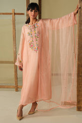 FARIDA HASAN ‘DHOOP LUXE PRET’26 | PEACH BLOSSOM SET