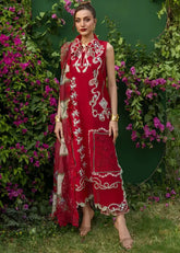 SAIRA SHAKIRA BLOOM UNSTITCHED LAWN’26 | ELISE 1B