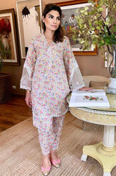 FARIDA HASAN | DAINTY FLORAL WITH SHALWAR