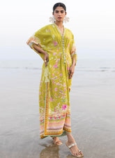 FARAH TALIB AZIZ LUXE SILK PRET’24 | MILLIE KIWI KAFTAN