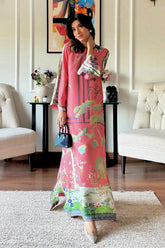 SANA SAFINAZ RAW SILK PRINTED KAFTAN | SS26STP712