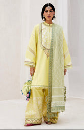 ZARA SHAHJAHAN UNSTITCHED LAWN’24 | DILARA 15A