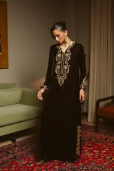 AMMARA KHAN ‘THE OVERTURE’26 | GLIDED PLUM KAFTAN