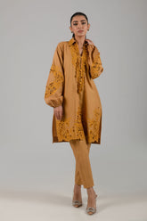 AYESHA SOMAYA CASUAL PRET’24 | MUSTARD SET