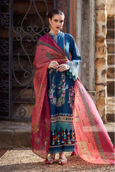 NIDA AZWER LUXURY LAWN’24 | SAPPHIRE SERENADE