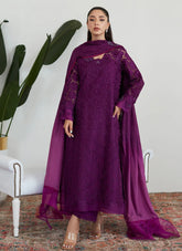 FARAH TALIB AZIZ LUXE PRET’24 | SANGRIA SILK CUTWORK SET