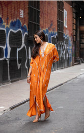 PurpleHaze | Tangerine Kaftan
