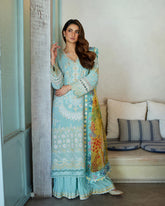 FAIZA SAQLAIN - LILIANA LUXURY LAWN’24 | GALINA