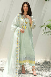 FARIDA HASAN SUMMER HIGH’24 | MINT TERLLIS ROSE WITH PANTS