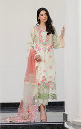 ASIFA & NABEEL UNSTITCHED LAWN’24 | SERENE