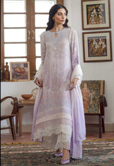 ANSAB JAHANGIR LUXE SILK PRET | PASTEL PETALS