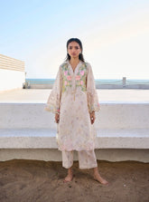DHANAK PRINTED PRET’24 | LIGHT PINK SET