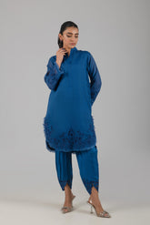 AYESHA SOMAYA CASUAL PRET’24 | BLUE SET