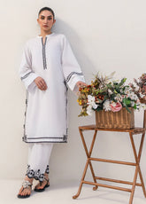 IMAGE CASUAL PRET | WHITE EMBROIDERED SET