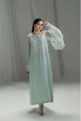 AMMARA KHAN SETA’24 | REGAL PASTEL LONG TUNIC