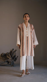 HINA MOHAMED READY TO WEAR PRET’24 | DEENA KURTA