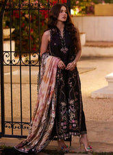 FARAH TALIB AZIZ LUXURY LAWN UNSTITCHED’26 | BLANCA BLACK